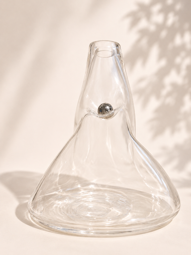 [ped0009] Vase Large Vertical Organic Stone TR 2L by Studio Pedrazzi