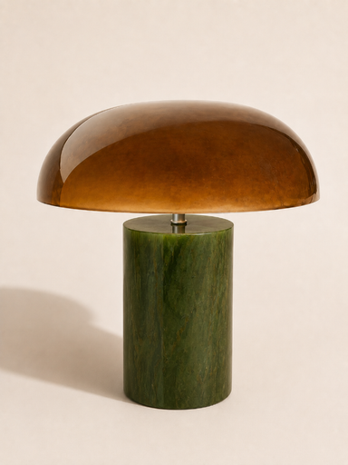 [ng0007] Lamp Oval L Green/ Ambar by NG