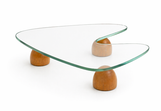 Sugarloaf/ Teak Tray by Pedro Braga