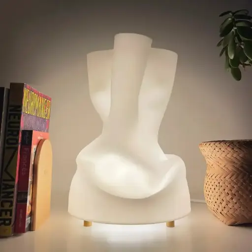Lamp Wrinkle by É Pedra