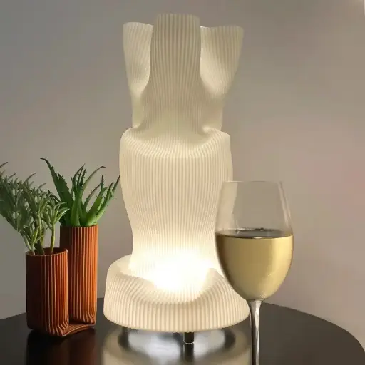 Lamp Wrinkle by É Pedra