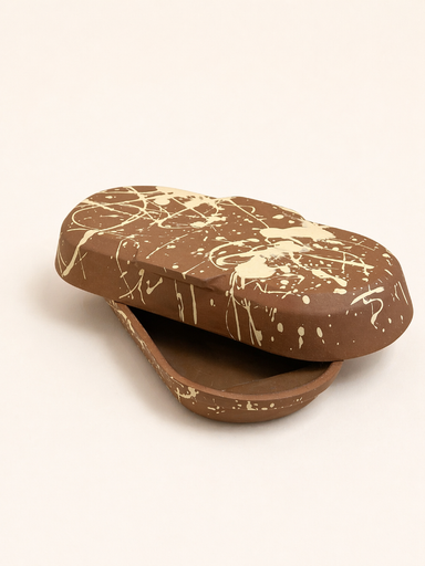 [bre0001] Butter dish by Breve