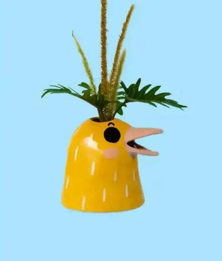 [cer00018] Vase chick by Ceramiquinho