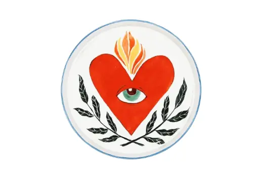 Plate Corazion 4 by Maroca