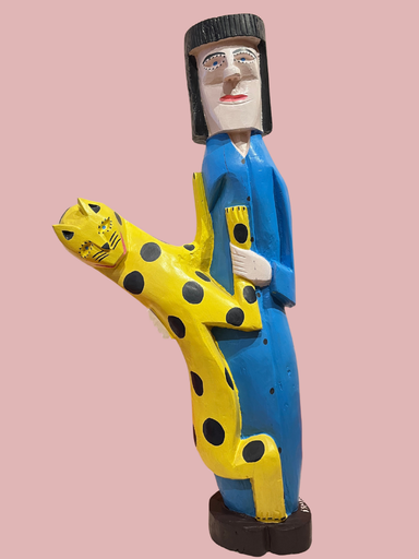 Wooden Sculpture 1 by Mestre Ismael