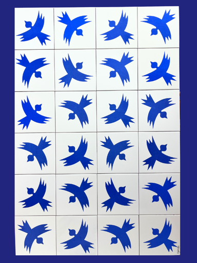 Tile painel 24 pcs