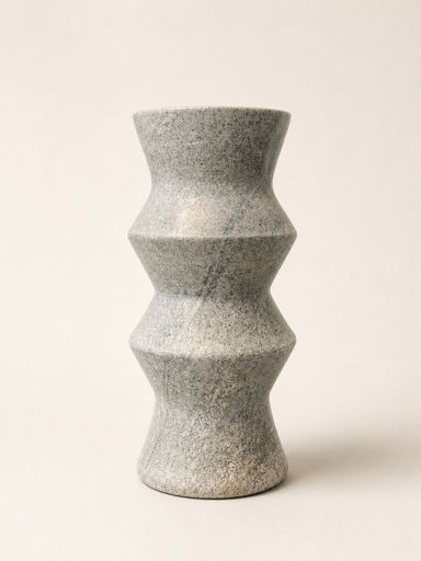 [cas00017] Vase Soap Stone by Casa Bonita