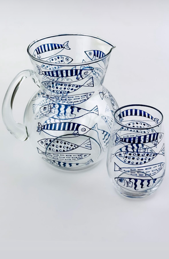 Jug Fish Blue by Arte Salles