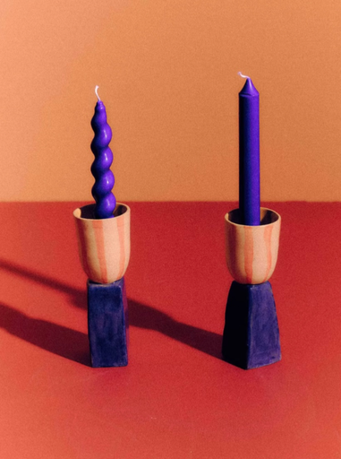 [stu0001] Candle Holder Routes by Stuido Noir